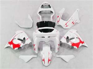 Motorcycle Fairings Kit - 1998-1999 Kawasaki ZX9R Red Tribal Fairings | NK99899-5