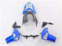 Motorcycle Fairings Kit - 2009-2011 Kawasaki ER6n Blue/Black Fairings | NKER6N-1