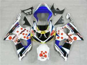 Motorcycle Fairings Kit - 2000-2002 Suzuki GSXR 1000 Dark Dog Fairings | NS10002-13