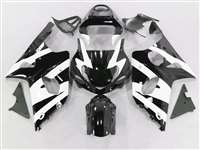 Motorcycle Fairings Kit - 2000-2002 Suzuki GSXR 1000 Phantom Black/White Fairings | NS10002-19
