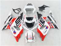 Motorcycle Fairings Kit - 2000-2002 Suzuki GSXR 1000 ELF Race Fairings | NS10002-2