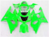 Motorcycle Fairings Kit - Neon Green 2000-2002 Suzuki GSXR 1000 Motorcycle Fairings | NS10002-9