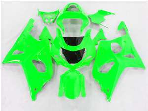 Motorcycle Fairings Kit - Neon Green 2000-2002 Suzuki GSXR 1000 Motorcycle Fairings | NS10002-9