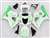 Motorcycle Fairings Kit - 2003-2004 Suzuki GSXR 1000 Super Green Fire Fairings | NS10304-33