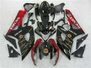 Motorcycle Fairings Kit - 2005-2006 Suzuki GSXR 1000 Bacardi Fairings | NS10506-19