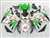 Motorcycle Fairings Kit - Dark Dog Green 2005-2006 Suzuki GSXR 1000 Motorcycle Fairings | NS10506-41