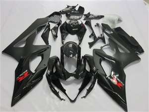 Motorcycle Fairings Kit - 2005-2006 Suzuki GSXR 1000 Candy Black Fairings | NS10506-54