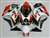 Motorcycle Fairings Kit - 2007-2008 Suzuki GSXR 1000 White/Red/Black Fairings | NS10708-6