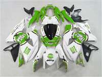 Motorcycle Fairings Kit - 2009-2016 Suzuki GSXR 1000 Green Lucky Strike Fairings | NS10916-8