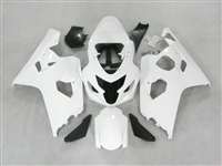 Motorcycle Fairings Kit - 2004-2005 Suzuki GSXR 600 750 Glossy White Fairings | NS60405-34