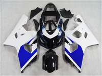 Motorcycle Fairings Kit - Blue/White 2004-2005 Suzuki GSXR 600 750 Motorcycle Fairings | NS60405-35