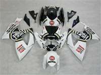 Motorcycle Fairings Kit - 2006-2007 Suzuki GSXR 600 750 Custom Lucky Strike Fairings | NS60607-50