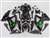 Motorcycle Fairings Kit - 2008-2010 Suzuki GSXR 600 750 Green Star Fairing | NS60810-12