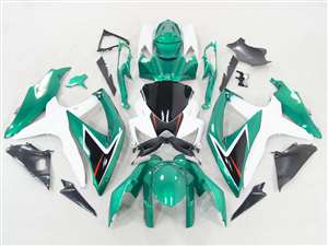 Motorcycle Fairings Kit - 2008-2010 Suzuki GSXR 600 750 Metallic Teal Fairing | NS60810-40