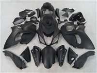 Motorcycle Fairings Kit - 2008-2020 Suzuki GSX1300R Hayabusa Satin Black Fairings | NSH0817-15