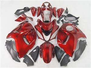 Motorcycle Fairings Kit - Candy Red 2008-2020 Suzuki GSX1300R Hayabusa Fairings | NSH0817-17