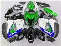 Motorcycle Fairings Kit - Makita Blue 2008-2020 Suzuki GSX1300R Hayabusa Fairings | NSH0817-26