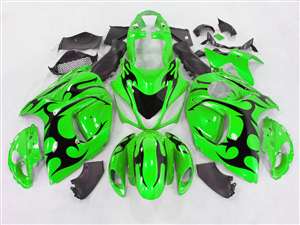 Motorcycle Fairings Kit - 2008-2020 Suzuki GSX1300R Hayabusa Monster Tribal Fairings | NSH0817-29