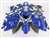 Motorcycle Fairings Kit - 2008-2020  Suzuki GSX1300R Hayabusa Deep Blue Fairings | NSH0817-33