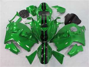 Motorcycle Fairings Kit - Dark Green Race 1999-2007 Suzuki GSXR 1300 Hayabusa Motorcycle Fairings | NSH9907-108