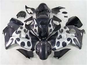 Motorcycle Fairings Kit - Dark Tribal 1999-2007 Suzuki GSXR 1300 Hayabusa Motorcycle Fairings | NSH9907-29