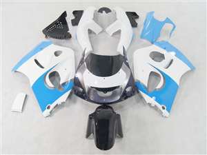 Motorcycle Fairings Kit - 1996-2000 Suzuki GSXR 600 750 SRAD Sky Blue/White Fairings | NSS9600-15