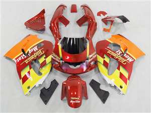 Motorcycle Fairings Kit - Red Telefonica 1996-2000 Suzuki GSXR 600 750 SRAD Motorcycle Fairings | NSS9600-28