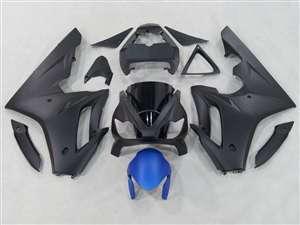 Motorcycle Fairings Kit - 2006-2008 Flat Black Triumph Daytona 675 Fairings | NT60608-5