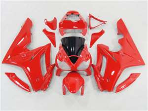 Motorcycle Fairings Kit - 2006-2008 Solid Red Triumph Daytona 675 Fairings | NT60608-6