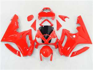 Motorcycle Fairings Kit - 2006-2008 Solid Red Triumph Daytona 675 Fairings | NT60608-7