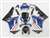 Motorcycle Fairings Kit - 2006-2008 Triumph Daytona 675 White/Red/Blue Fairings | NT60912-2