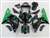 Motorcycle Fairings Kit - 2000-2001 Yamaha YZF R1 Ghost green Flames Fairings | NY10001-14