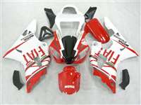 Motorcycle Fairings Kit - 2000-2001 Yamaha YZF R1 Red FIAT Fairings | NY10001-15