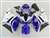 Motorcycle Fairings Kit - 2000-2001 Yamaha YZF R1 Blue/White Fairings | NY10001-20