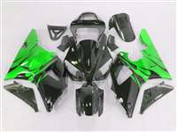 Motorcycle Fairings Kit - Electric Green Flames 2000-2001 Yamaha YZF R1 Motorcycle Fairings | NY10001-26