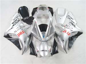 Motorcycle Fairings Kit - 2002-2003 Yamaha YZF R1 FIAT Silver Fairings | NY10203-1