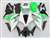 Motorcycle Fairings Kit - 2002-2003 Yamaha YZF R1 White/Green Fairings | NY10203-5