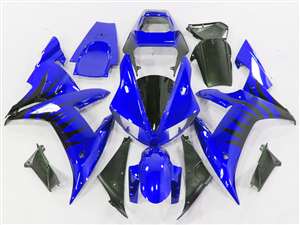 Motorcycle Fairings Kit - Metallic Blast Blue 2002-2003 Yamaha YZF R1 Motorcycle Fairings | NY10203-9