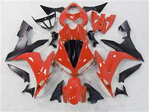 Motorcycle Fairings Kit - 2004-2006 Yamaha YZF R1 Deep Orange Fairings | NY10406-41