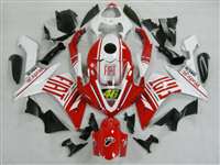 Motorcycle Fairings Kit - Red FIAT 2007-2008 Yamaha YZF R1 Motorcycle Fairings | NY10708-12