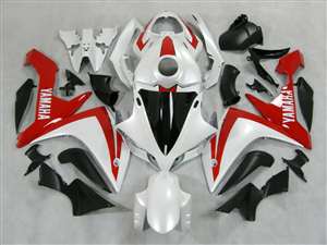 Motorcycle Fairings Kit - Pearl White 2007-2008 Yamaha YZF R1 Motorcycle Fairings | NY10708-16