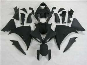 Motorcycle Fairings Kit - 2009-2011 Yamaha YZF R1 Matte Black Fairings | NY10911-7