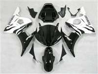 Motorcycle Fairings Kit - White Flame Yamaha 2003-2005 YZF R6 and 2006-2009 R6S Motorcycle Fairings | NY60305-25