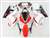 Motorcycle Fairings Kit - Yamaha 2003-2005 YZF R6 and 2006-2009 R6S White/Red Motorcycle Fairings | NY60305-5