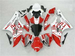 Motorcycle Fairings Kit - 2006-2007 Red FIAT Yamaha YZF R6 Motorcycle Fairings | NY60607-20