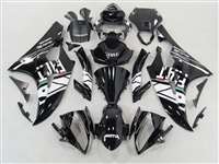 Motorcycle Fairings Kit - 2006-2007 FIAT Black Yamaha YZF R6 Motorcycle Fairings | NY60607-21