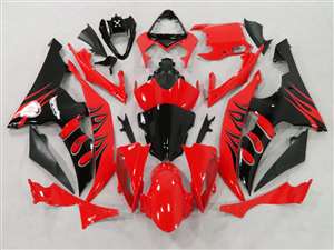 Motorcycle Fairings Kit - Yamaha YZF-R6 2008-2016 Burning Red Fairing Kit | NY60816-31