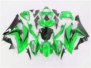 Motorcycle Fairings Kit - Green Metallic Yamaha YZF-R6 2008-2016 Fairing Kit | NY60816-37