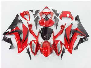 Motorcycle Fairings Kit - Metallic Red Yamaha YZF-R6 2008-2016 Fairing Kit | NY60816-38