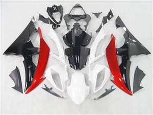 Motorcycle Fairings Kit - Yamaha YZF-R6 2008-2016 White/Red/Black Fairing Kit | NY60816-4